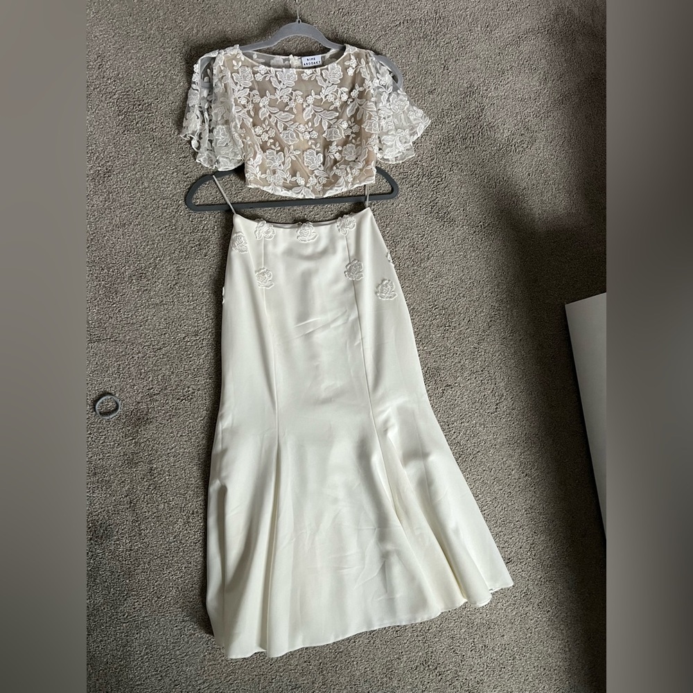 Rime Arodaky 2 piece wedding dress